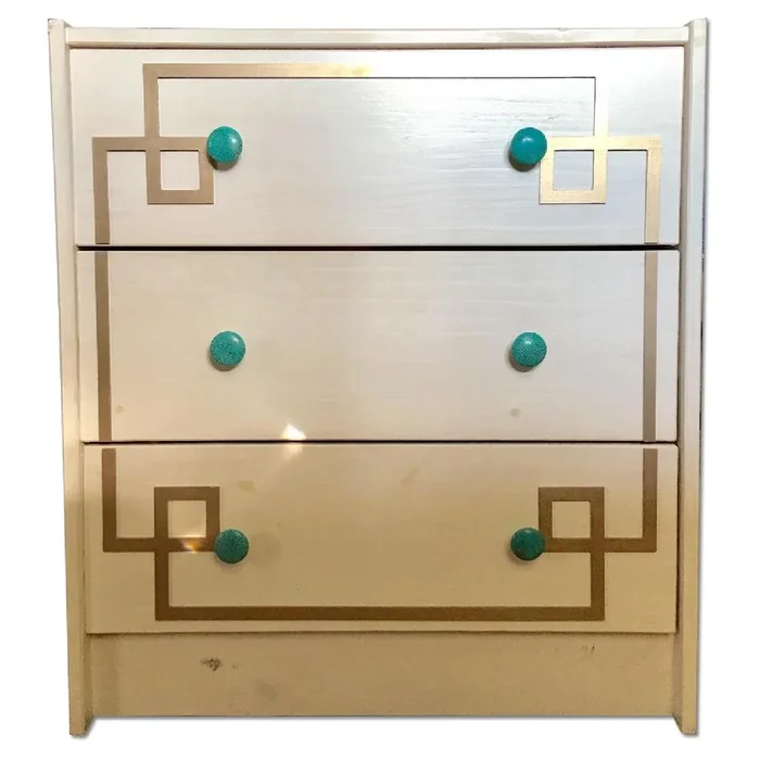Ikea Hack White Pine Dresser