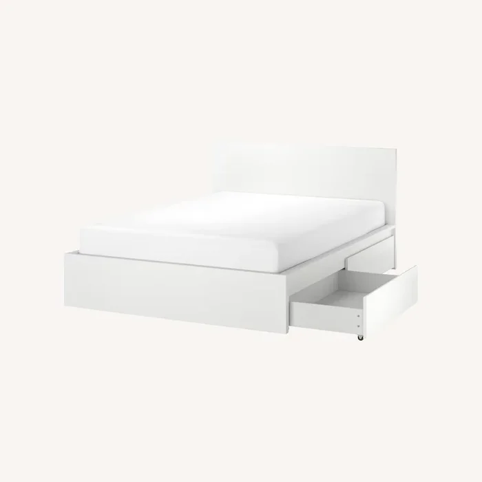 IKEA Malm Bed with Storage Drawers
