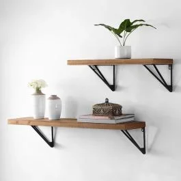 Industrial Modern Wall Shelf Set of 2