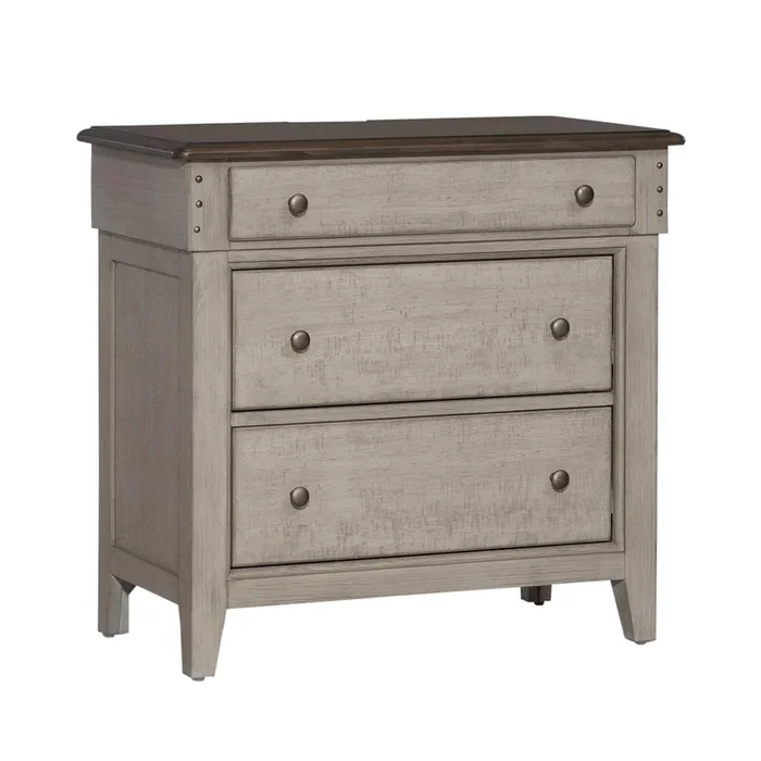 Ivy Hollow 3-Drawer Bedside Chest