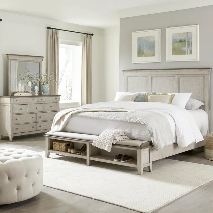 Ivy Hollow 3-Piece King Panel Storage Bedroom Set