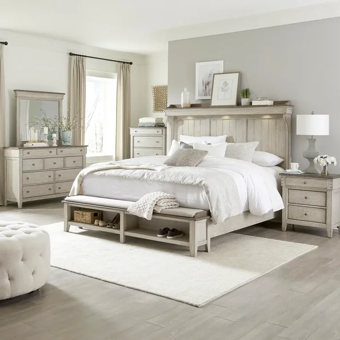 Ivy Hollow 5-Piece Queen Mantle Storage Bedroom Set