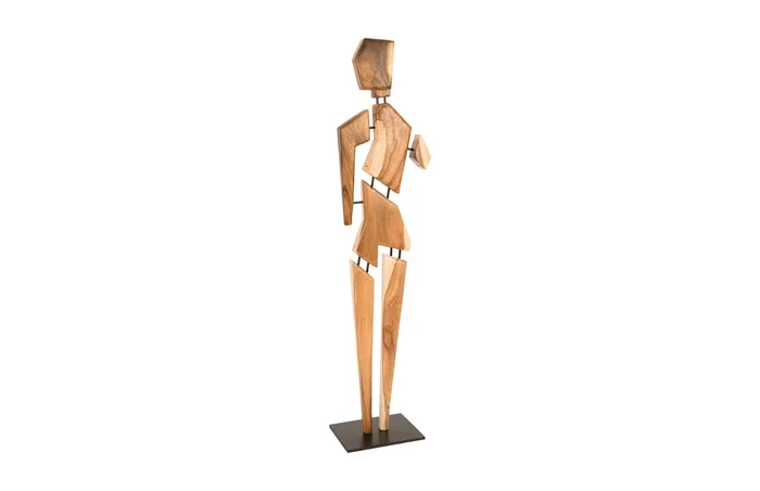 Jack Chamcha Wood Sculpture