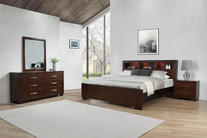 Jessica Bedroom Set Cappuccino