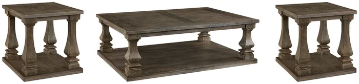 Johnelle Coffee Table And 2 End Tables