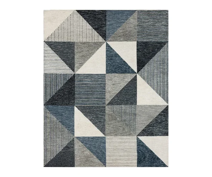 Karastan Bowen Oblique Rug – Blue