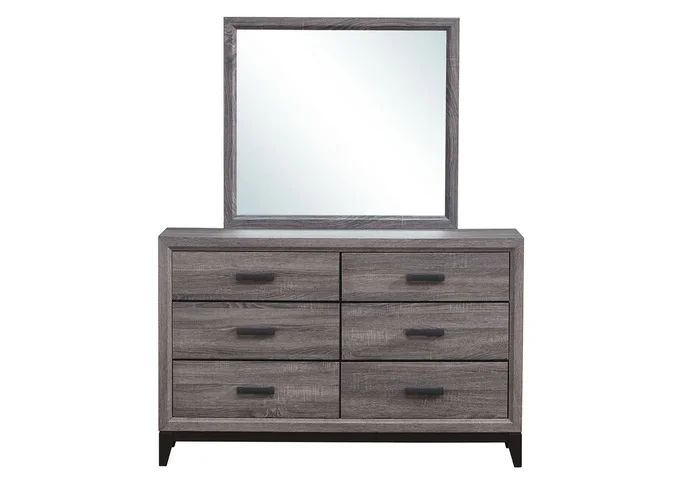 KATE FOIL GREY MIRROR