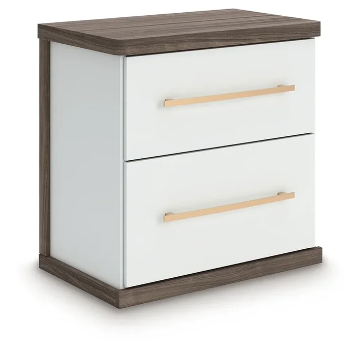 Kendanport 2-Drawer Nightstand