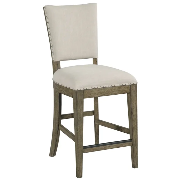 Kimler Upholstered Counter Height Chair