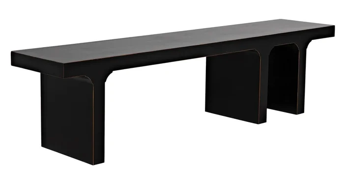 Kir Bench, Hand Rubbed Black