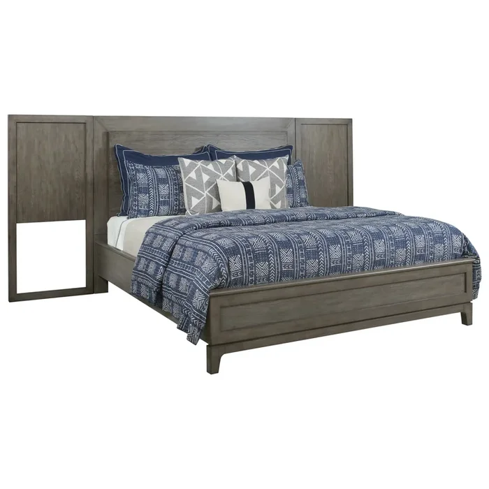 Kline California King Pier Bed with LED Lighting