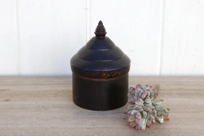 Kota Indian Vintage Lacquered Box