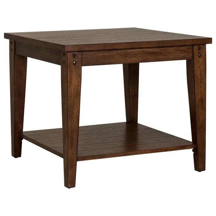 Lake House Square Lamp Table