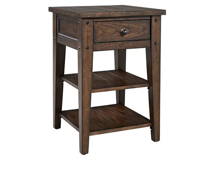 Lake Ozark Drawer Chairside End Table