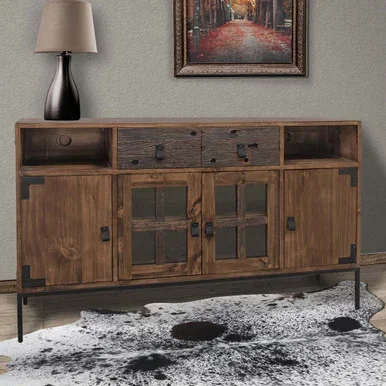 Lakeshore Walnut TV Stand – 5 Foot