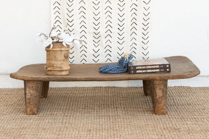 Large African Heritage Senufo Coffee Table (Trade)