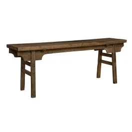 Large Rustic Found Wooden Console | SHIPS FREE