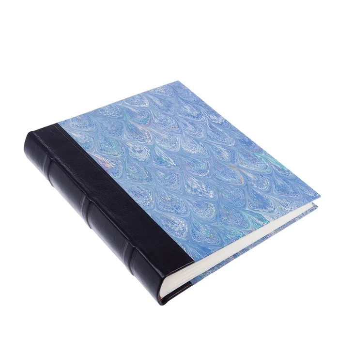 Leather Blue Photo Album