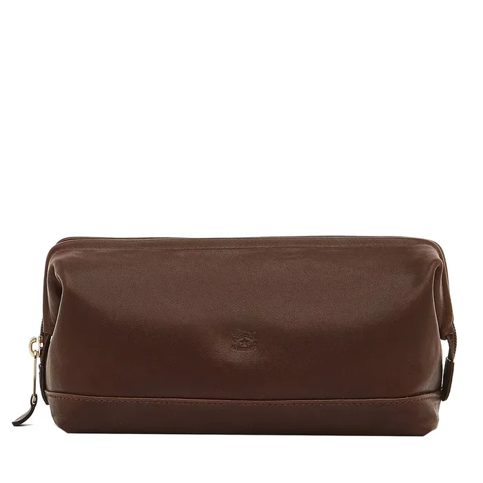Leather Caffè Pouch