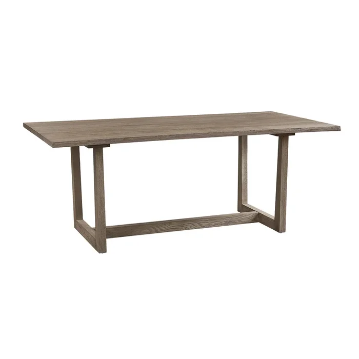 Liam Live Edge Oak Rectangle Dining Table