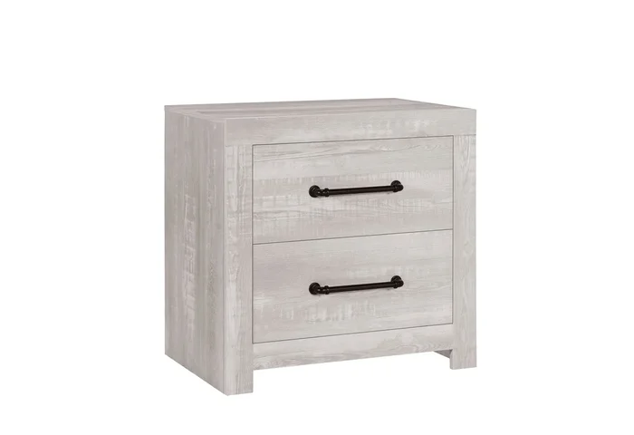 LINWOOD WHITE WASH NIGHTSTAND