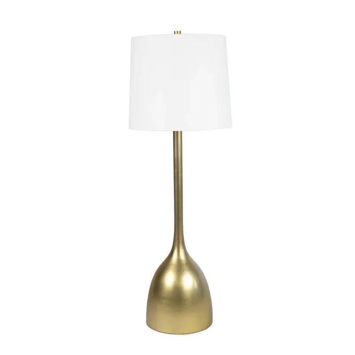 Logan Buffet Lamp (Natural Brass)
