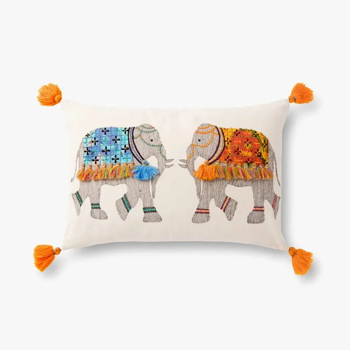 Loloi Pillows P0871 Natural / Multi