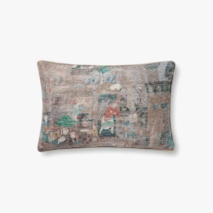 Loloi Pillows PLL0007 Brown / Multi