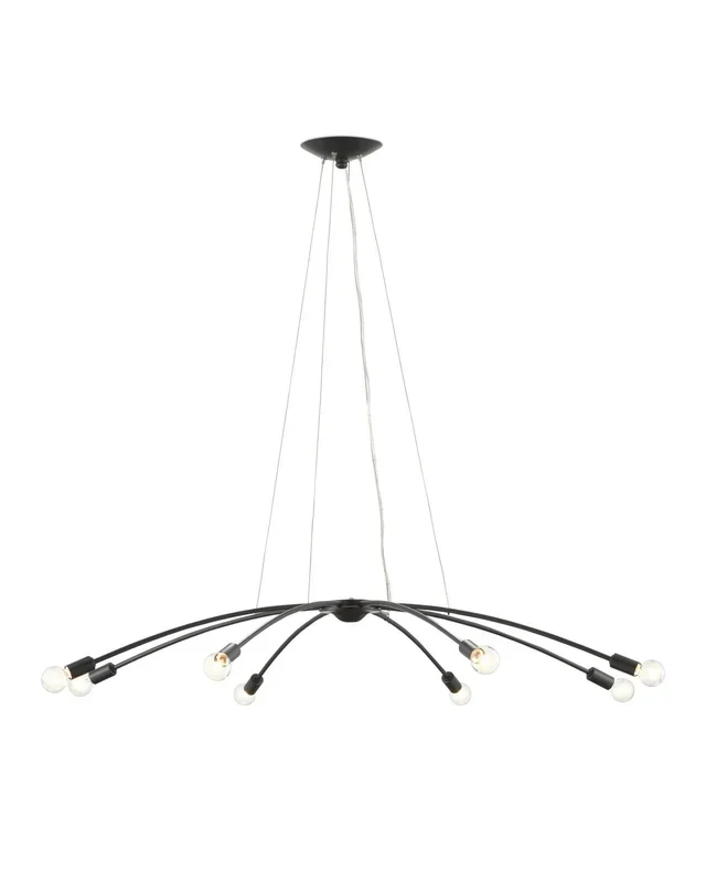 Longaville Black Chandelier