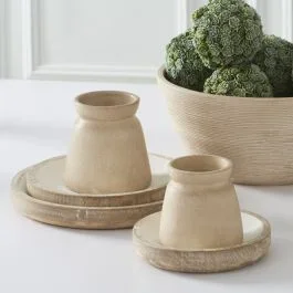 Minimalist Terracotta Pots Set of 2