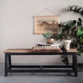 Modern Wood Bench