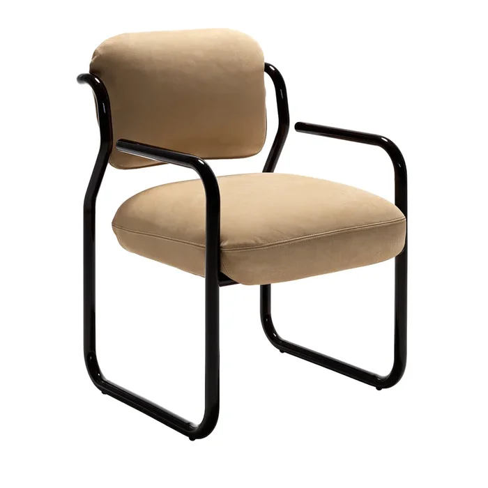 Modernista Beige Leather Chair