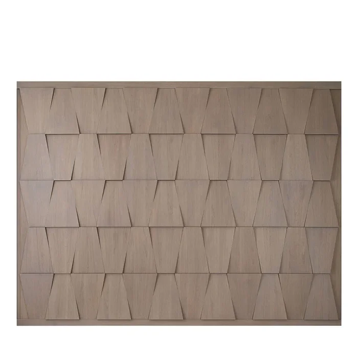 Modular Boiserie Wall Paneling in Canaletto Walnut Wood