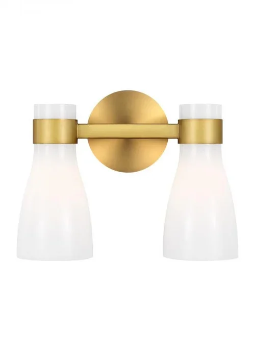 Moritz Two Light Vanity (7725|AEV1002BBSMG)