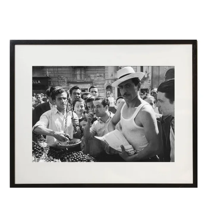 Naples Market Framed Print by Picture Post