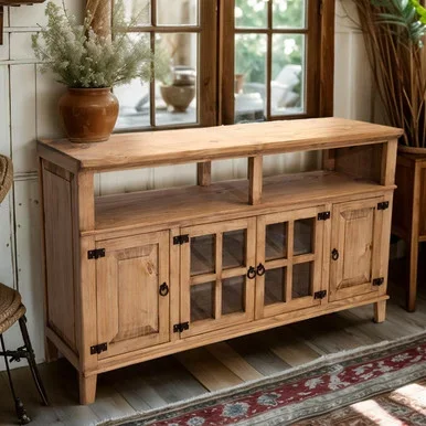 Natural Chambers TV Stand – 60 Inch