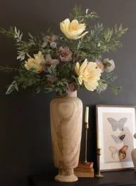 Natural Wood Grain Vase