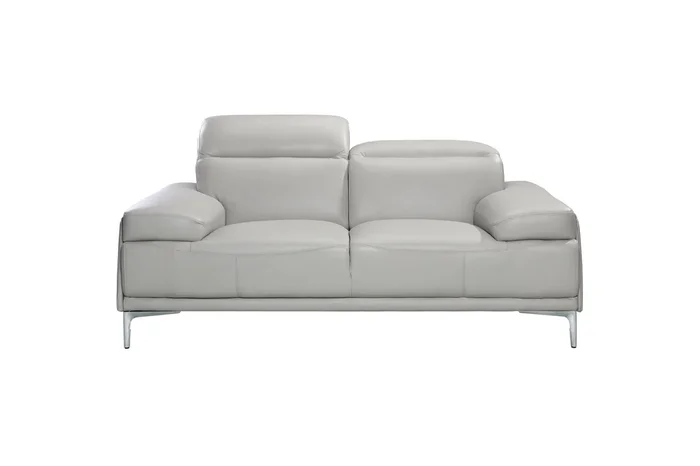 Nicolo Love Seat in Light Grey 18983-L By J&M