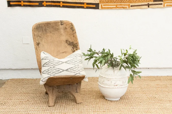 Niger Safari Rustic African Chair (Trade)