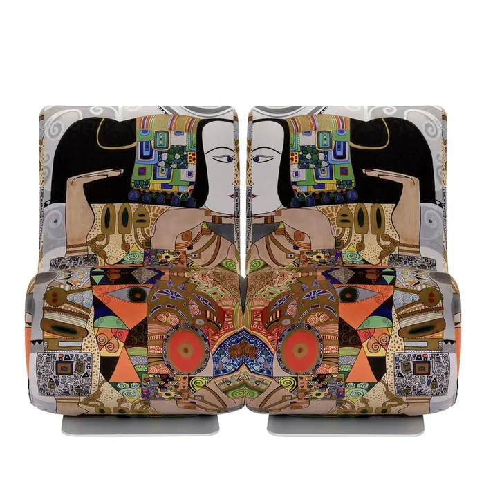 Nina Multicolor Armchair By Simone Micheli – special edition Le Clochart