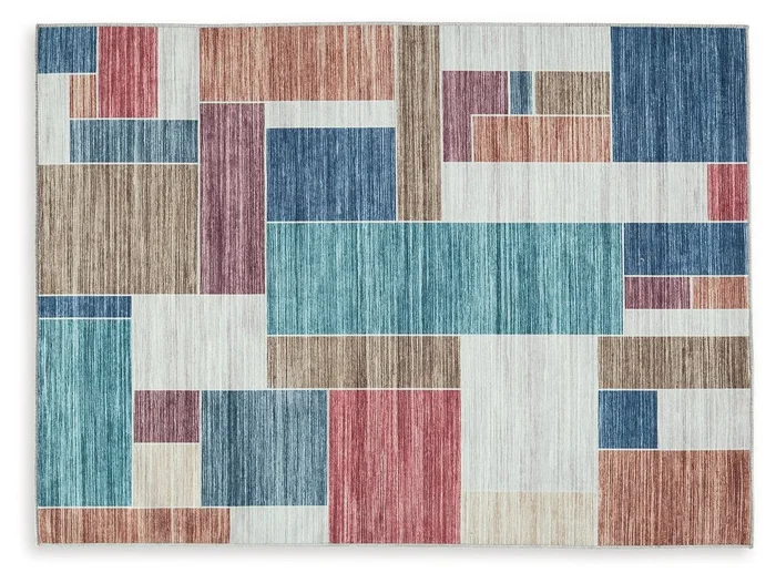 Numore 8′ x 9’11” Washable Rug