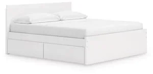 Onita King Panel Platform Bed With Storage