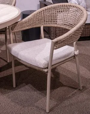 Orchard Beach Outdoor Arm Chair With Cushion (set of 4)
