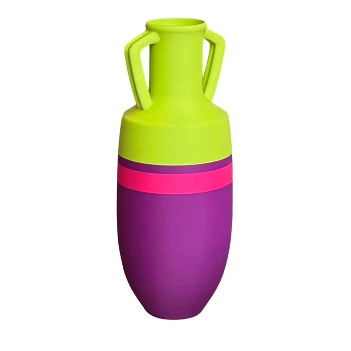 Ottaviano XL Purple Fucsia And Green Amphora