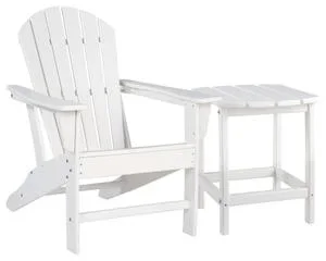 Outdoor Chair With End Table