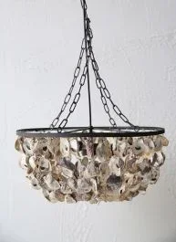 Oyster Shell Style Chandelier