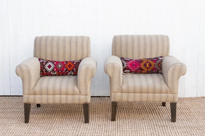 Pair of French Farmhouse Club Chair (Trade)