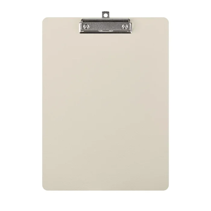 Panna Cotta Leather Clipboard