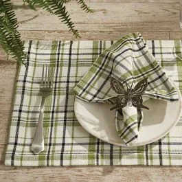 Perfectly Plaid Farmhouse Placemat Set of 4