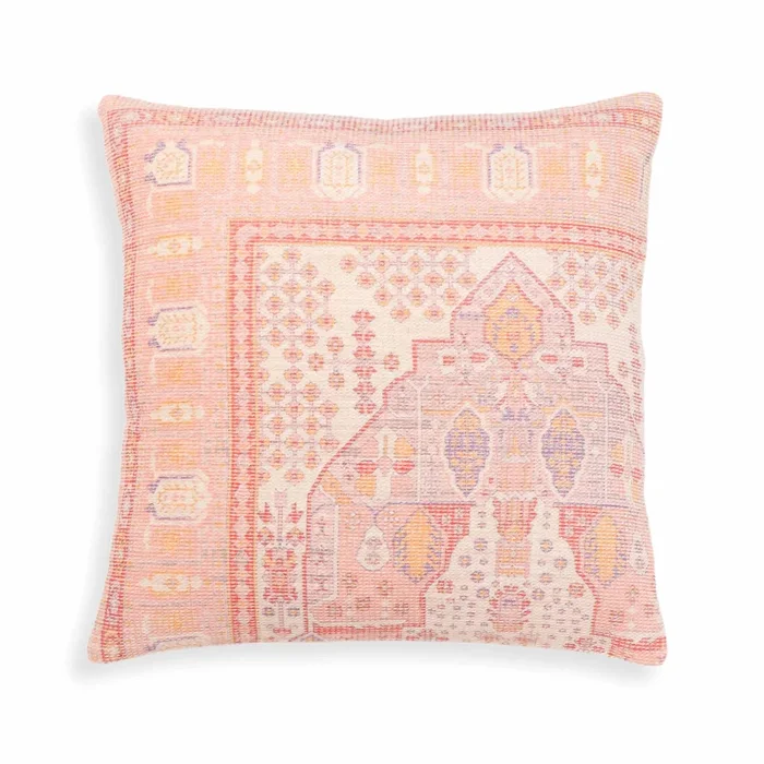 Persia Pink 20 inch Square Accent Pillow